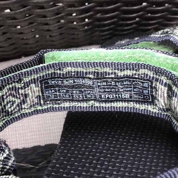 Teva Men’s Adjustable Water Sandals Sz 12 - Picture 8 of 8